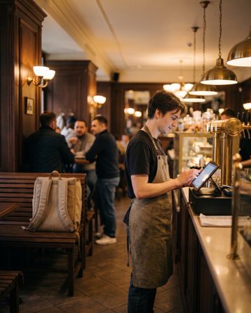 Підключення Glovo до кухонного екрана the8484
